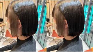 ショート カラー 🫧DECORA 🫧望月涼🫧韓国風のヘアスタイル