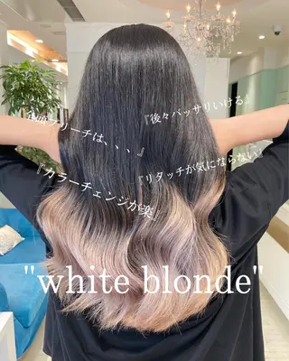 セミロング カラー ヘアアレンジ Zina渋谷エリア マネージャShionのヘアスタイル