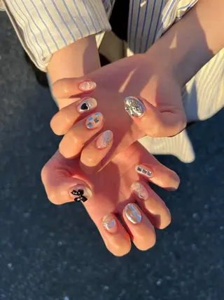 ネイル s/w ＿shokoのネイルデザイン