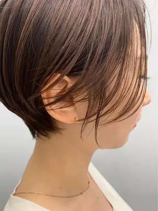 ショート 河内 大慎のヘアスタイル