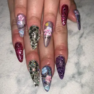 ネイル 🌙🫧CHARME (RUKA)🦋🫧のネイルデザイン