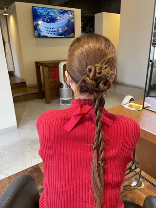 ヘアアレンジ ロカリタ四条大宮店所属・m gのヘアスタイル
