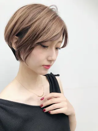 ショート カノンバイフラミューム所属・ショートは任せて ミヤザキのヘアスタイル