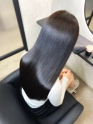 ロング カラー 新宿/美髪矯正 髪質改善/韓国風山本のヘアスタイル