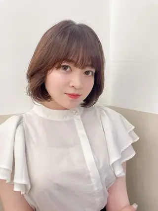 ショート 髪質改善/艶カラー✨ 𝔂𝓾𝓴𝓲のヘアスタイル