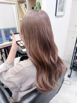 ロング カラー LITTY所属・レイヤー/髪質改善 /山永圭介のヘアスタイル