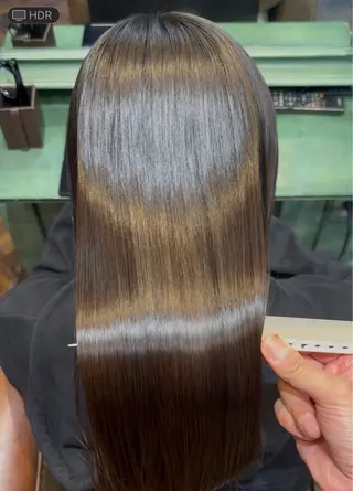 セミロング monan新宿店所属・新宿/髪質改善✨ 透明感カラー/須田のヘアスタイル
