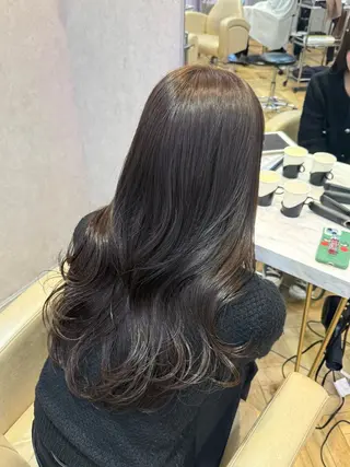 ロング 韓国ヘア/艶髪/ 透明感カラー/つぐみのヘアスタイル
