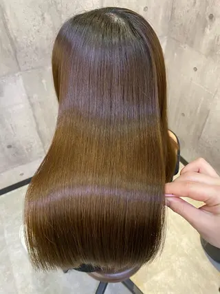 ロング カラー 【縮毛矯正特化】 kyokaのヘアスタイル