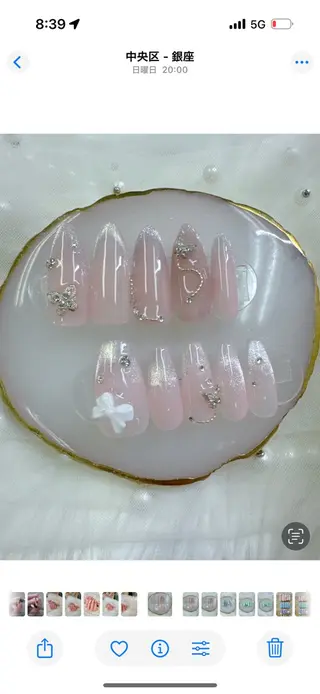 ネイル クイーンズネイル銀座所属・Queeens nailのネイルデザイン