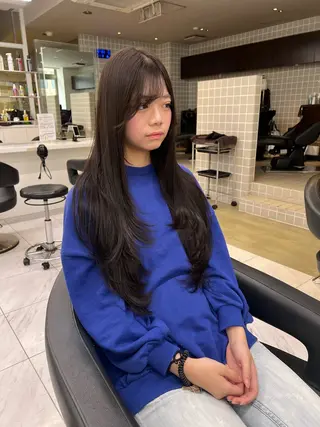ロング カラー 韓国レイヤーカット /REIのヘアスタイル