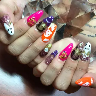 ロング ネイル 《LB》ラブリエ Nail&eyeのマツエク・マツパデザイン