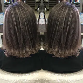 ミディアム カラー 寺内 紳悟のヘアスタイル