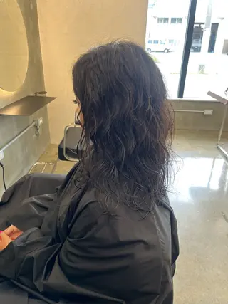 ロング パーマ オオソコ マサユキのヘアスタイル