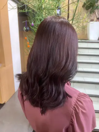 セミロング カラー 韓国🩶Y2Kネイル 💫くれはのネイルデザイン