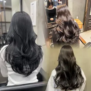 ロング カラー ⚜️ブリーチ× 透明感✨Hayatoのヘアスタイル