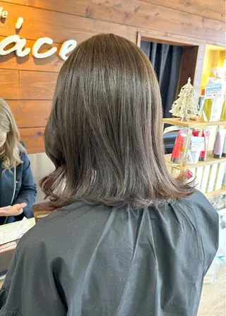 ミディアム 🫧艶髪カラー🫧 森本くるみのヘアスタイル