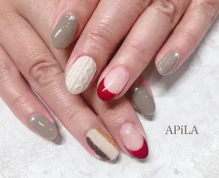 ネイル APiLA 甲斐田のネイルデザイン