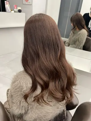 ロング カラー ogata ayumiのヘアスタイル