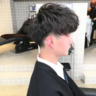 ショート パーマ ヘアアレンジ メンズ 🔥メンズ特化🔥 木村 祐太のヘアスタイル