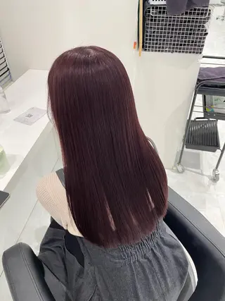カラー 🤍透明感ブラウン himi🤍のヘアスタイル