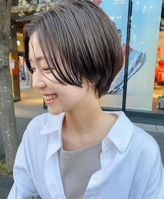 ショート aim所属・代々木上原エリア🎀 モテ髪大人可愛いヘアのヘアスタイル
