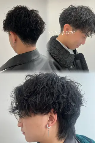 メンズ 透明感カラー🍃 レイヤースタイル✨葵のヘアスタイル