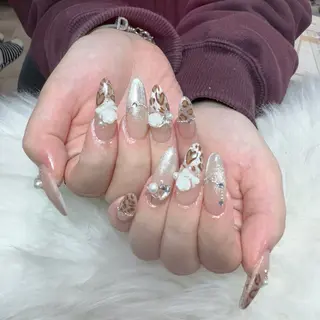 ネイル 🎀nana🫧 ワンホンネイル🎀のネイルデザイン