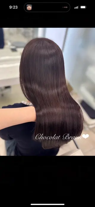 ロング カラー さつき/モテガーリー /透明感カラーのヘアスタイル