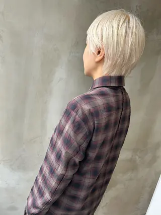 ショート カラー regalo 水田のヘアスタイル