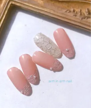 ネイル arm in arm ︎✿Yamamotoのマツエク・マツパデザイン