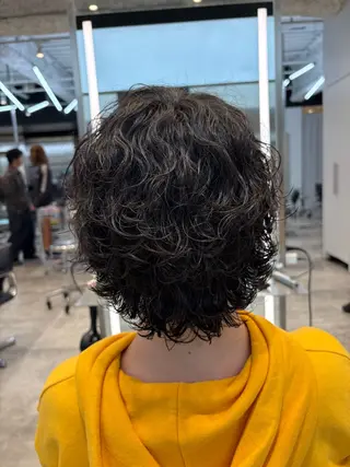 パーマ メンズ fifth 武正 琉生のヘアスタイル