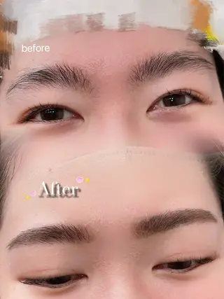 アイブロウ deicy beauty salon(表参道)所属・ ︎︎ minami⪩⪨꙳⋆のマツエク・マツパデザイン