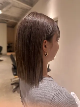 ミディアム カラー mario所属・松岡 陸弥のヘアスタイル