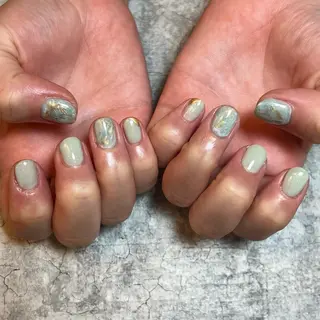 ネイル 自由が丘サロン あやめ💅のネイルデザイン