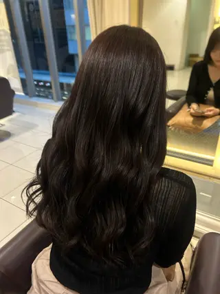 ロング カラー カットモデル募集/島 桜子のヘアスタイル