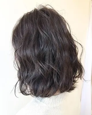 ミディアム カラー Lien 深井店のヘアスタイル