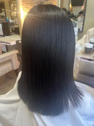 ミディアム 中西 世成のヘアスタイル