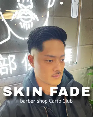 ショート 天王寺で1番人気の フェード師/大野尋哉のヘアスタイル