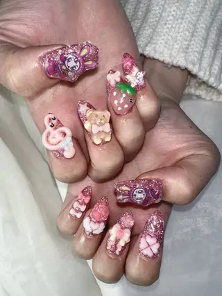 ネイル うにゃねいる🌷 Mayaのネイルデザイン