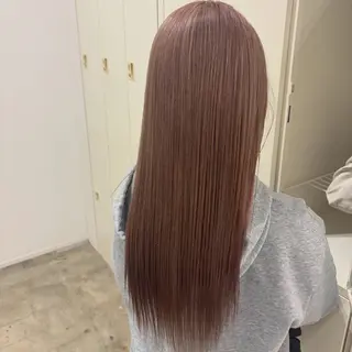 ロング カラー 田中 梨緒のヘアスタイル