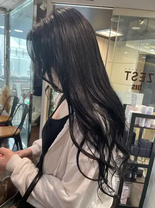 セミロング カラー メンズ/艶髪/カラー サクラ🌸のヘアスタイル