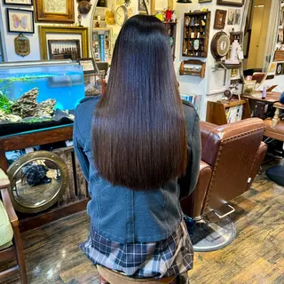 ロング 飯田 実歩(じっぽ)のヘアスタイル