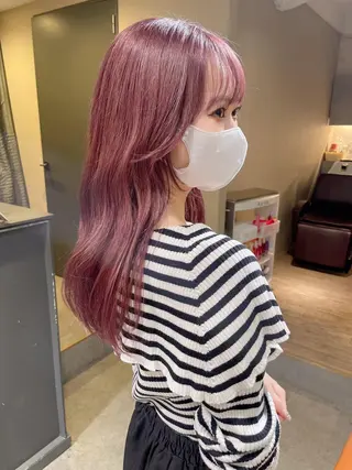 カラー 石山 洸平のヘアスタイル