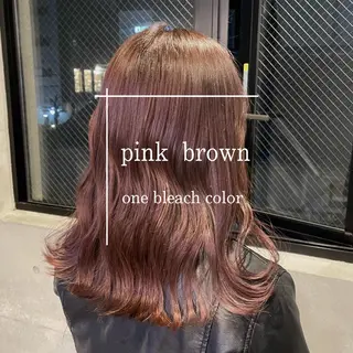 ミディアム カラー 美容室 _WHITE＋ 南海難波店【アンダーホワイトプラス】所属・✨レイヤー/透明感 /豊嶋里緒✨のヘアスタイル