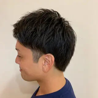 メンズ JUNYA 海外ガールヘアのヘアスタイル