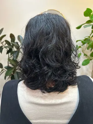 ミディアム パーマ sugi tomoのヘアスタイル