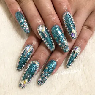 ネイル She nail studio 原宿所属・パラジェル有/ スカルプ/mahoのネイルデザイン