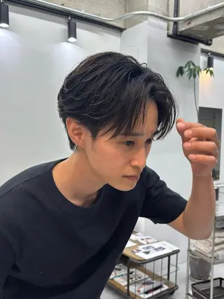 ミディアム メンズ メンズカットモデル/ いぶきのヘアスタイル