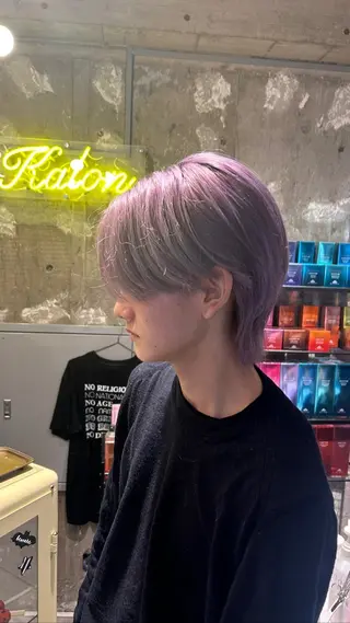 メンズ 個性派ネイル シノのネイルデザイン